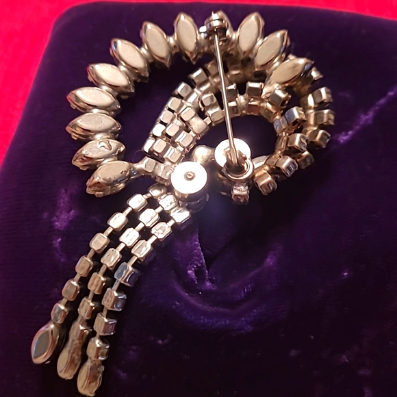 Vintage Rhinestone Brooch - Picture 3 of 4